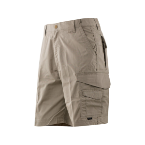Tru-Spec Men's 24-7 Tactical Shorts Nylon Khaki 38" Waist 9" Inseam