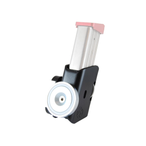 Double-Alpha Racer Pistol Magazine Pouch with Magnet Ambidextrous Plastic Black - Double-Alpha