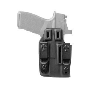 CrossBreed Holsters Reign Inside the Waistband Holster Ambidextrous Springfield Hellcat RDP Kydex Black - Crossbreed Holsters