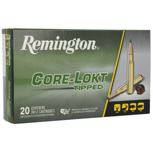 Remington Core-Lokt Tipped 7mm Remington Magnum Ammo 150 Grain Polymer Tip Box of 20