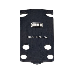 C&H Precision Pistol Red Dot Adapter Plate for Glock 43x, 48 MOS MIL, LEO FILLER To Holosun 407k & 507k