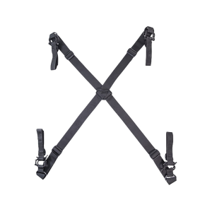 High Speed Gear High Speed Low Drag Suspenders Black
