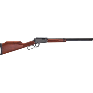 Henry Magnum Express Lever Action Rifle 22 Winchester Magnum Rimfire (WMR) 19.25" Blued Barrel Blued Frame American Walnut Field Stock