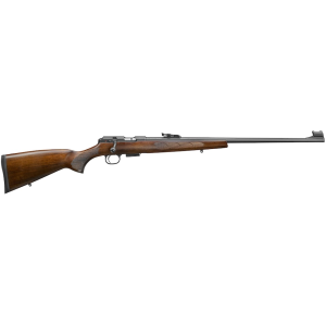 CZ 457 Lux Bolt Action Rifle 22 Winchester Magnum Rimfire (WMR) 24.8" Black Barrel Blued Frame Walnut Monte Carlo Stock