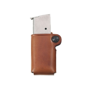 Galco Single Stack Magazine Pouch 45 ACP, 10mm Leather Tan