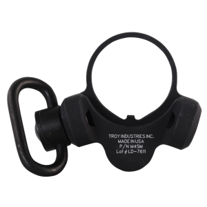 Troy Industries OEM M4 AR-15, LR-308 Carbine End Plate with Ambi QD Sling Mount and Swivel Aluminum Black