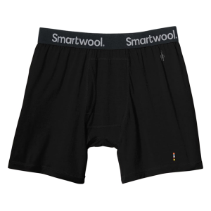 Smartwool Men's Merino Boxer Briefs Black Large