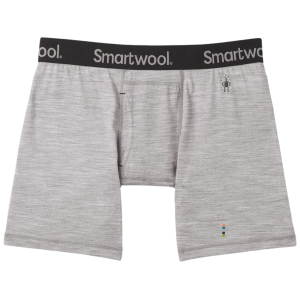 Smartwool Men's Merino Boxer Briefs Light Gray Heather Medium