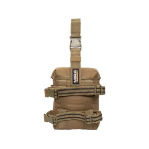 MIRA Safety Drop Leg Gas Mask Case Desert Tan