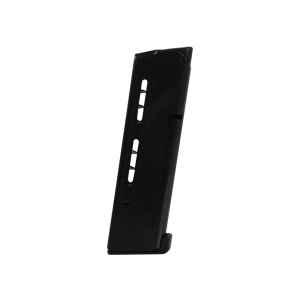 Wilson Combat Elite Tactical ETM 1911 Government, Commander Magazine with Low Profile Steel Base Pad 45 ACP 8-Round Black