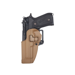 BLACKHAWK! CQC Serpa OWB Holster Left Hand 1911 Government Polymer Coyote