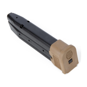 Sig Sauer P320, M17, P250 Full Size Magazine 9mm 21-Round Steel Coyote