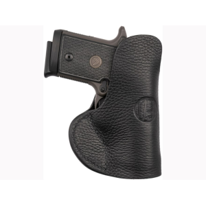 1791 Gunleather Smooth Concealment IWB Holster Left Hand Colt 1903 Pocket, Mustang Lite, Kahr CW380, Kimber Micro 9, Sig Sauer P238, P938 Leather Black