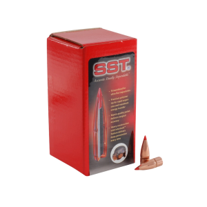 Hornady InterLock SST 30 Caliber (308 Diameter) Bullets 125 Grain Polymer Tip with Cannelure Box of 100
