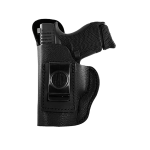 1791 Gunleather Smooth Concealment IWB Holster Right Hand Glock 42, 43X, 1911 Officer, Kimber Ultra Carry, Sig Sauer P365 Leather Black