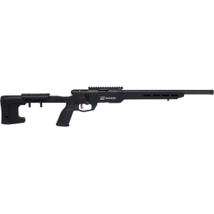 Savage Arms B22 Precision Lite Bolt Action Rifle 22 Long Rifle 18" Matte Black Threaded Barrel Black Frame Black Adjustable Stock