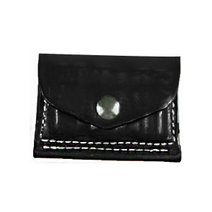 DeSantis Gunhide 2x2x2 Cartridge Belt Slide Ambidextrous .38 Special/.357 Magnum Leather Black
