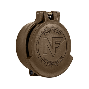 Nightforce Flip-Up Scope Cover NX8 20x, 32x, NXS 15x, 22x, 32x, 42x, SHV 10x, 14x, 20x Eyepiece Dark Earth