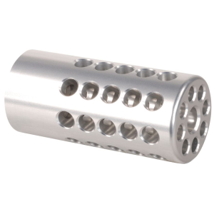 Tactical Solutions Compensator .920" Outside Diameter for Ruger 10/22 Aluminum Silver