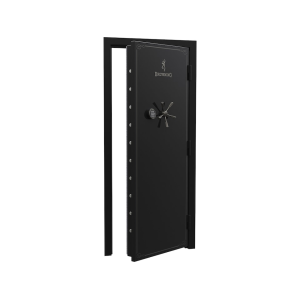 Browning Universal Vault Door Standard Out-Swing with Electronic Lock Gloss Black and Black Chrome - Browning