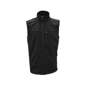 MidwayUSA Men's Firesteel Soft Shell Vest Black Medium