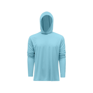 Grundens Men's Tough Sun Hoodie Aquamarine Large - Grundens