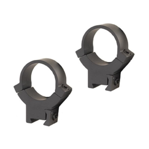 Warne Rimfire 3/8" and 11mm Dovetail 1" Scope Rings Matte Black High
