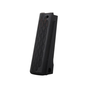 Nighthawk Custom 1911 Government, Commander Flat Mainspring Housing Scalloped Steel Blue