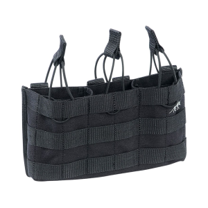 Tasmanian Tiger 3 SGL BEL MKII Double AR-15 MOLLE Magazine Pouch Shingle Black