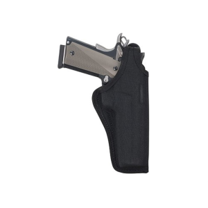 Bianchi 7001 AccuMold Thumbsnap OWB Holster Right Hand Glock 17, 20, 21, 22, Ruger SR9 Nylon Black