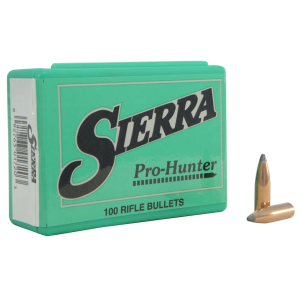 Sierra Pro-Hunter 6.5mm, 264 Caliber (264 Diameter) Bullets 120 Grain Spitzer Box of 100