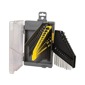 Wheeler 45 Piece SAE, Metric, Hex, & Torx Wrench Set