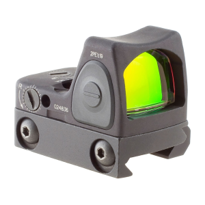 Trijicon RMR Type 2 Reflex Red Dot Sight Adjustable LED 1 MOA Red Dot Matte Black with RM33 Mount
