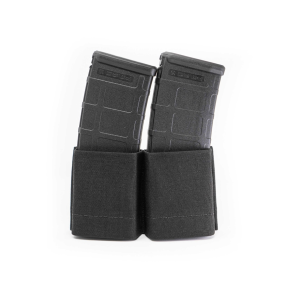 Esstac KYWI Short Double 5.56 AR-15 Rifle Magazine Pouch Nylon Black - Esstac