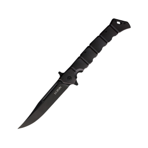 Cold Steel Large Luzon Pocket Knife 6" Clip Point 8Cr13MoV Black Blade GFN Handle Black