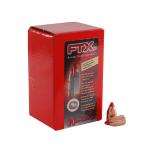 Hornady FTX (Flex Tip eXpanding) 45 Caliber (452 Diameter) Bullets 250 Grain Polymer Tip Box of 50