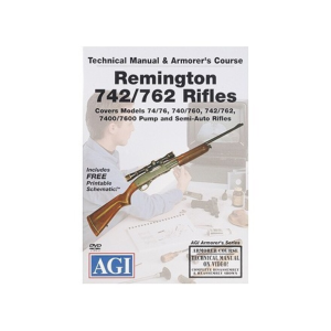 American Gunsmithing Institute (AGI) Technical Manual & Armorer's Course Video "Remington 740/760 Series Rifles" DVD
