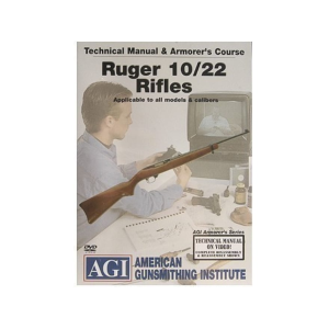 American Gunsmithing Institute (AGI) Technical Manual & Armorer's Course Video "Ruger 10/22 Rifles" DVD