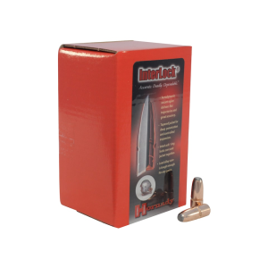 Hornady InterLock 32 Caliber (321 Diameter) Bullets 170 Grain Flat Nose with Cannelure Box of 100