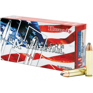 Hornady American Whitetail 450 Bushmaster Ammo 245 Grain Hornady Interlock Jacketed Soft Point Box of 20