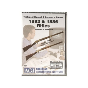 American Gunsmithing Institute (AGI) Technical Manual & Armorer's Course Video "Winchester 1886, 1892 & 1871 Rifles" DVD