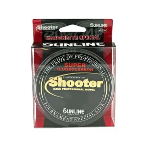 Sunline Shooter Fluorocarbon Fishing Line 18lb 165yd Natural Clear