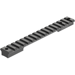 Leupold 1-Piece Backcountry 20 MOA Elevated Cross-Slot Scope Base Weatherby Mark V 9 Lug, Vanguard Long Action Matte Black