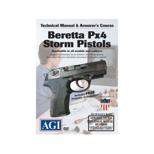 American Gunsmithing Institute (AGI) Technical Manual & Armorer's Course Video"Beretta PX4 Storm S.A Pistols"