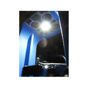 Inline Fabrication Skylight LED Shellplate Lighting System with additional 4" LED Pigtail and Y Connector for Dillon 550 Press