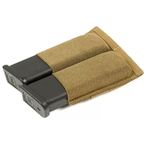 Blue Force Gear MOLLE Ten-Speed Double Pistol Magazine Pouch Coyote Brown
