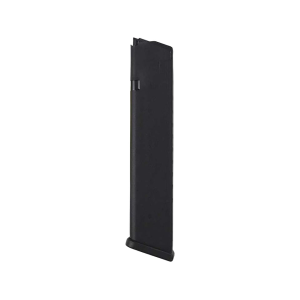 Glock 17, 17L, 18, 19, 19x, 26, 34, 35, 47, 49 Gen 5 Extended Magazine 9mm 24-Round Polymer Black