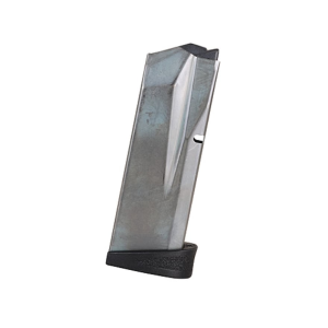 Smith & Wesson M&P Compact Magazine 45 ACP 8-Round Steel PVD Matte with Black Finger Rest