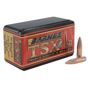 Barnes TSX (Triple-Shock X) 6.8mm, 270 Caliber (277 Diameter) Bullets 130 Grain Solid Hollow Point Box of 50