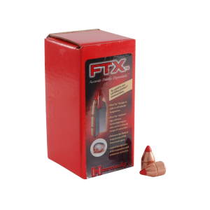 Hornady FTX (Flex Tip eXpanding) 460 Caliber (452 Diameter) Bullets 200 Grain Polymer Tip with Cannelure Box of 50